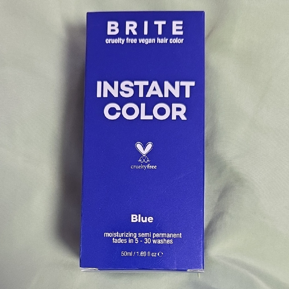 Brite Blue Instant Hair Color